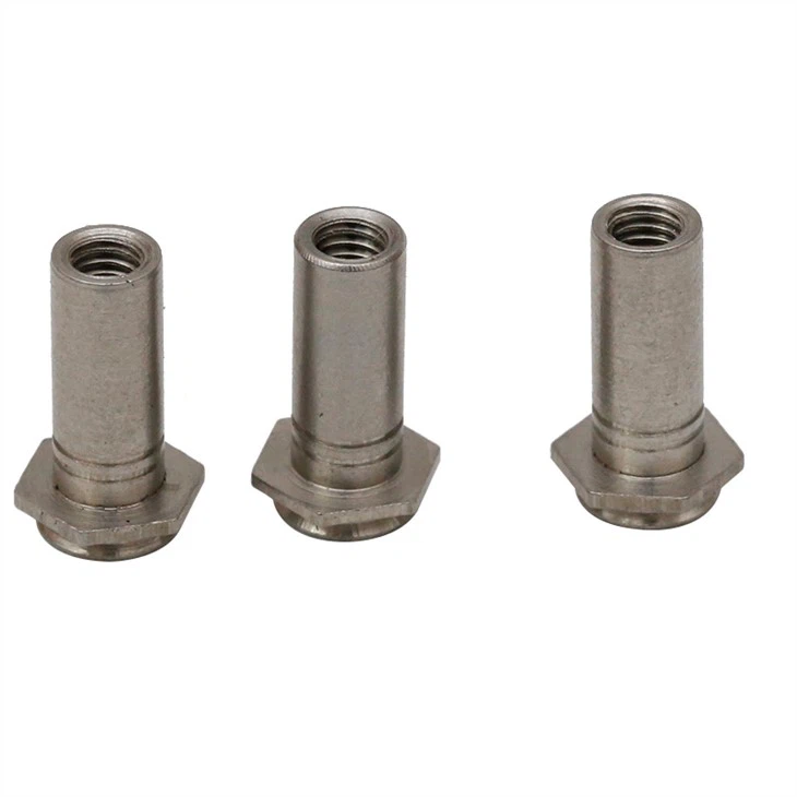 CNC turning stainless steel rivet standoff