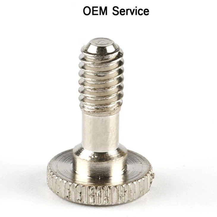 Rievota galvas pusvītņota īkšķa skrūve